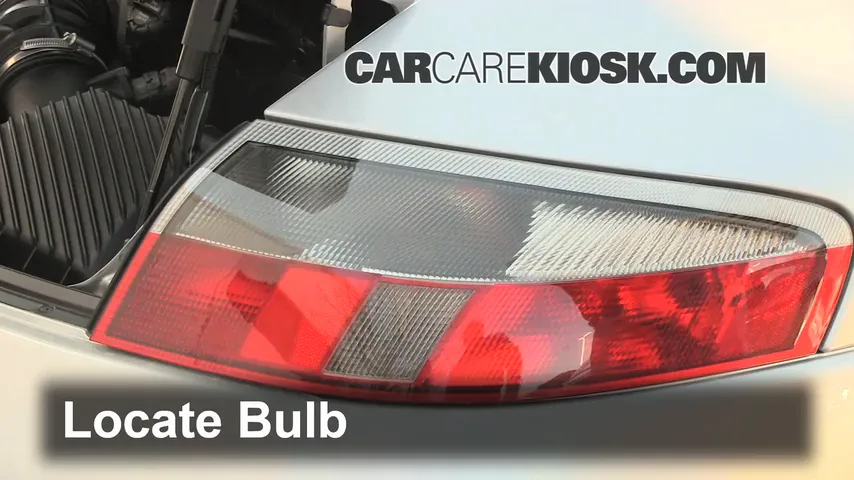 2000 Porsche 911 Carrera 4 3.4L 6 Cyl. Convertible Luces Luz trasera (reemplazar foco)